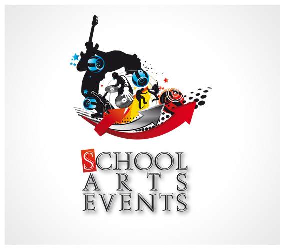 logo school arts events